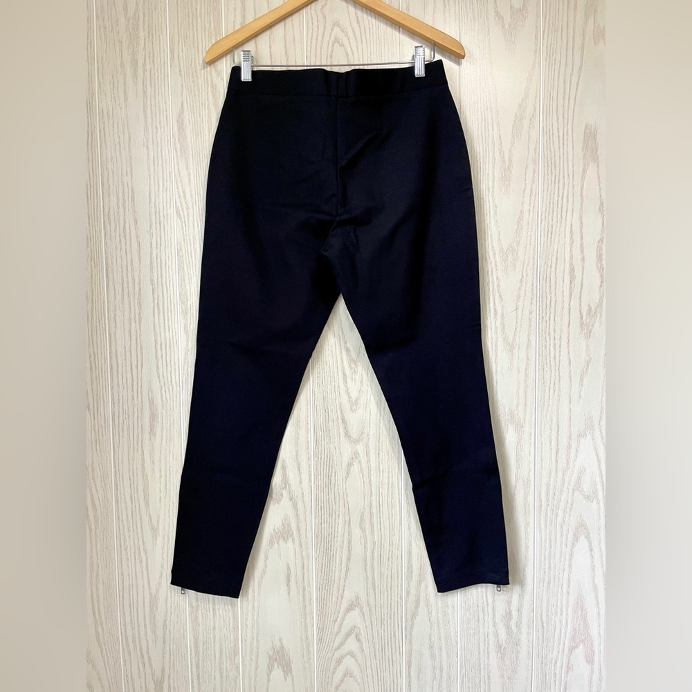 J Crew Black Split-Hem Pixie Pant In Stretch Pont… - image 2
